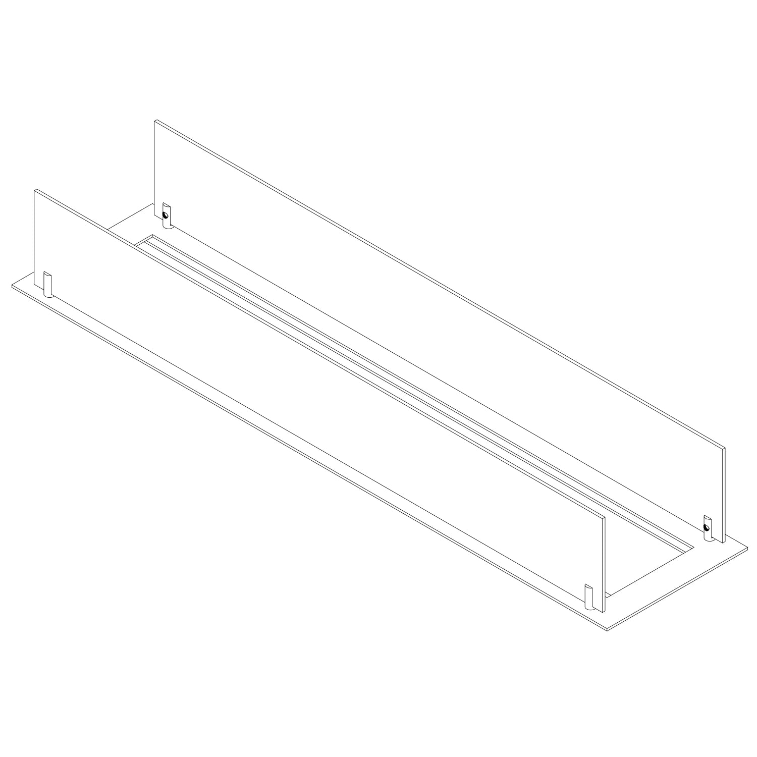 Vstavaný profil – 100 cm