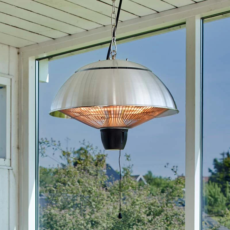 Závesný ohrievač na terasu 600–1500 W, HA, Ø42 cm