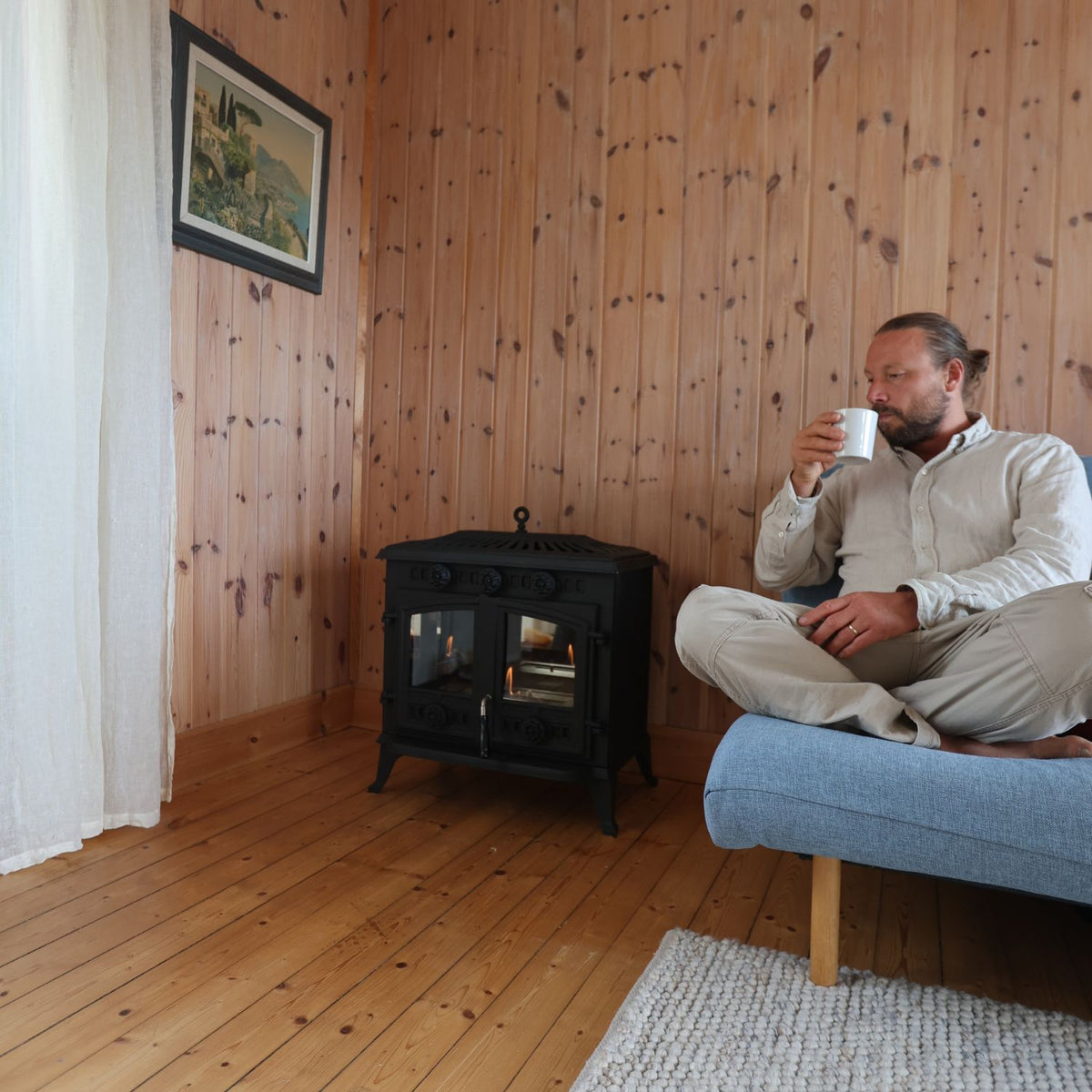 Spitsbergen - Cast Iron Bioethanol Stove
