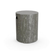 Kryt na plynovú fľašu Enclosure Round Dark Travertine