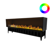 Incanto 2000 Multicolor vstavaný krb na vodnú paru
