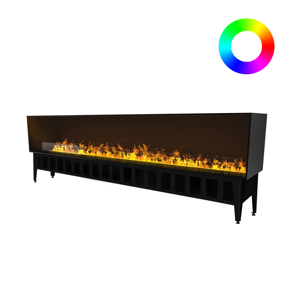 Incanto 2500 Multicolour vstavaný krb na vodnú paru