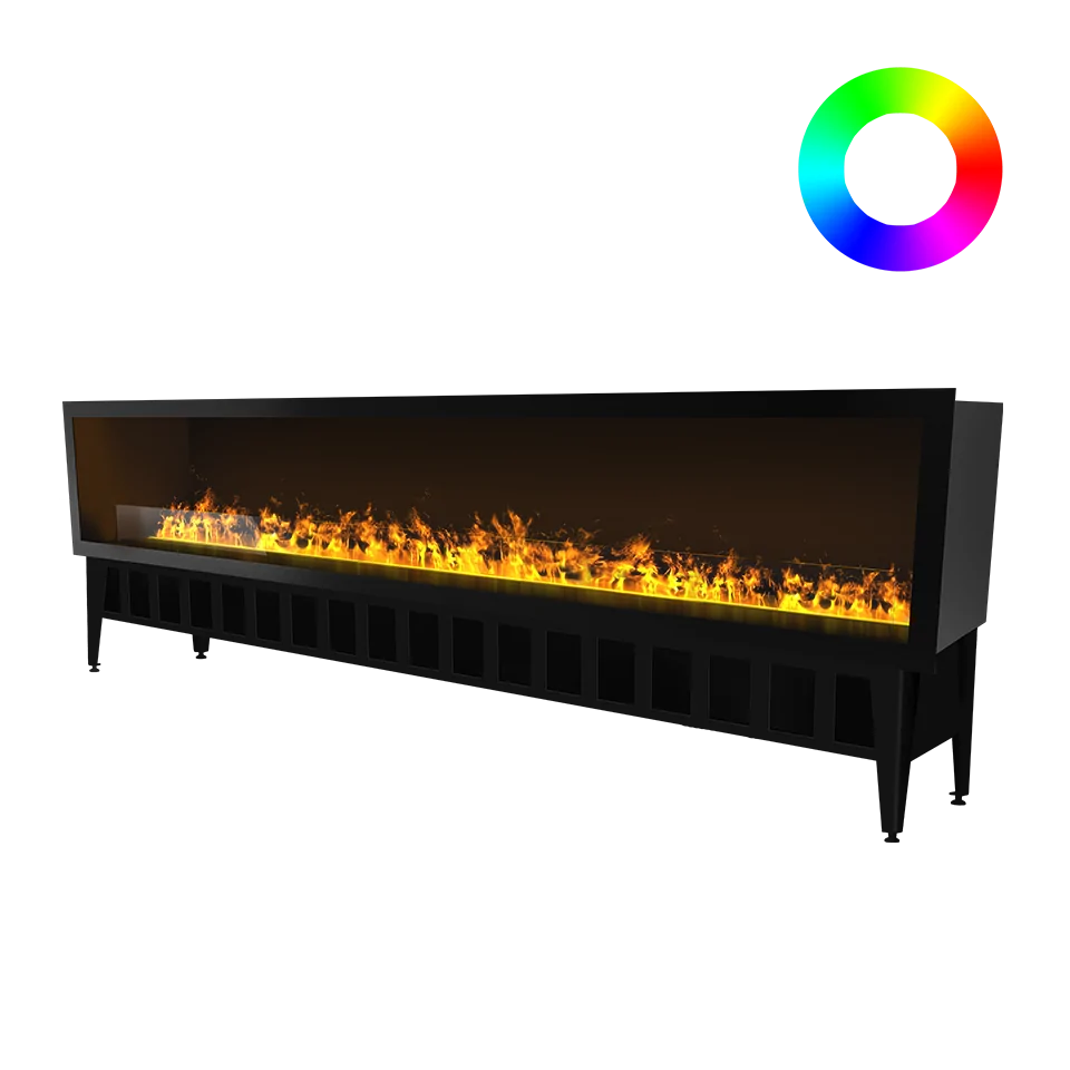 Incanto 2500 Multicolour vstavaný krb na vodnú paru