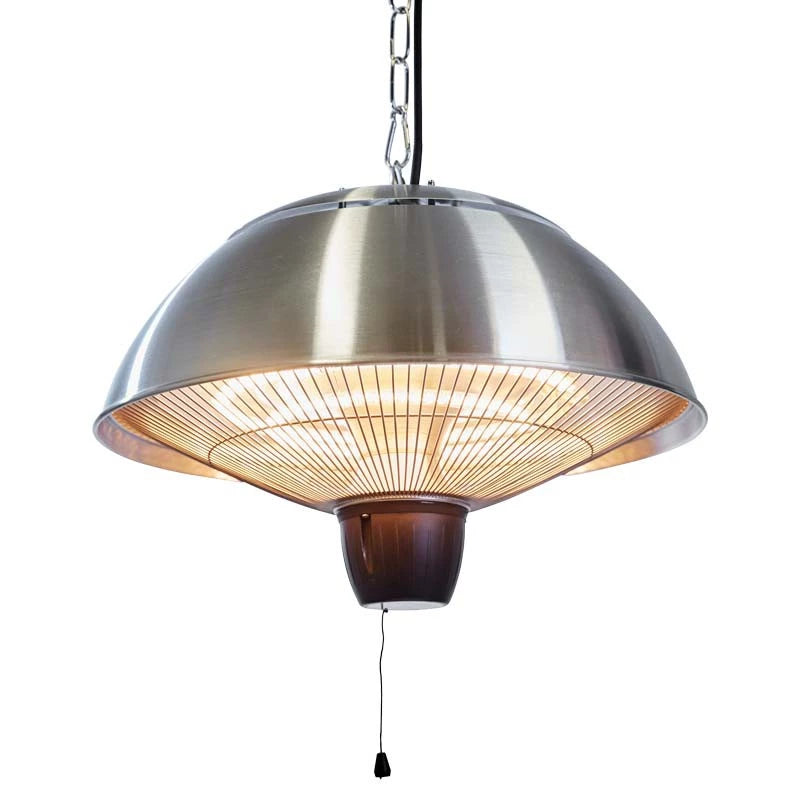 Závesný ohrievač na terasu 600–1500 W, HA, Ø42 cm