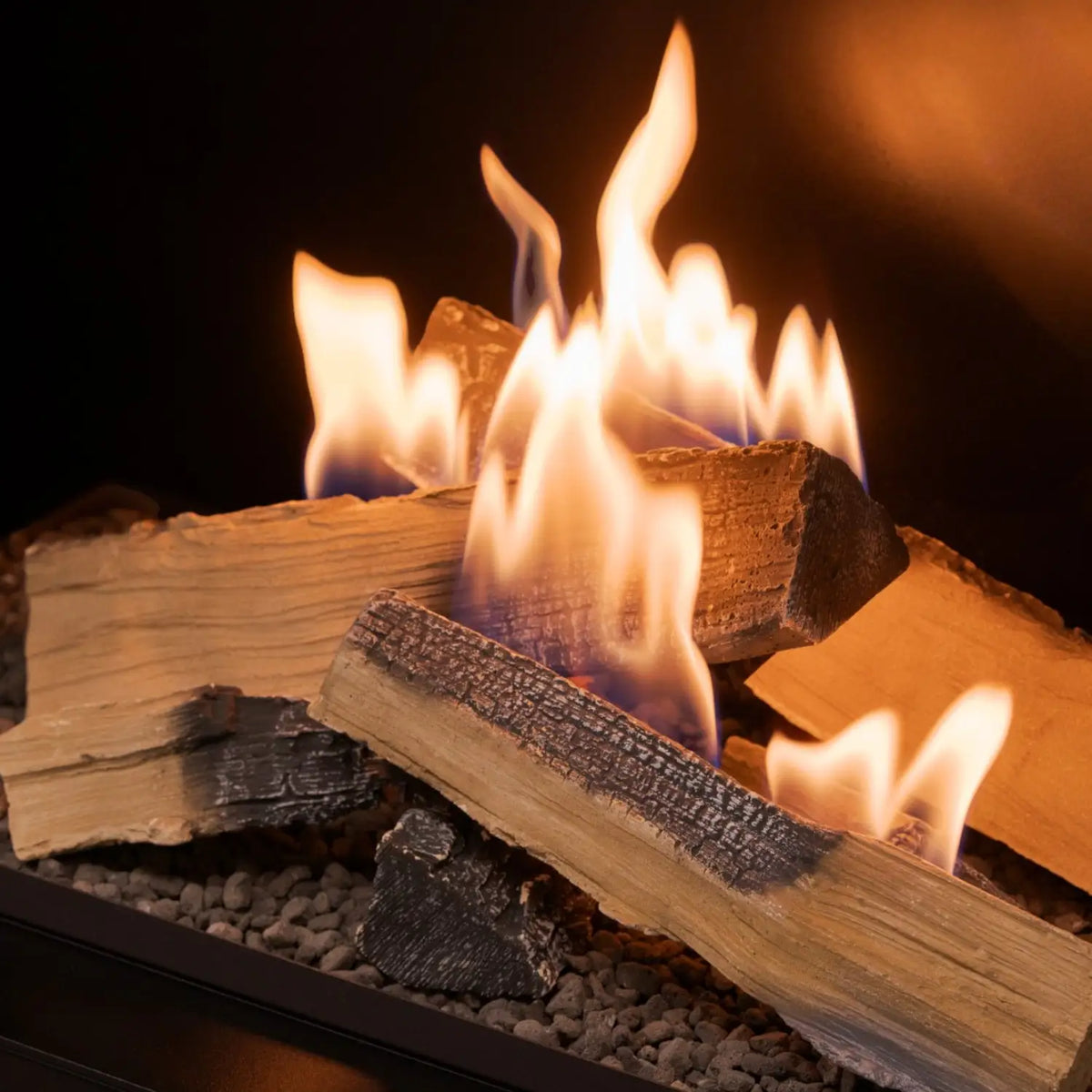 Flogs Box 1000 Single-Sided (In-Room Vent) - Bioethanol Fireplace