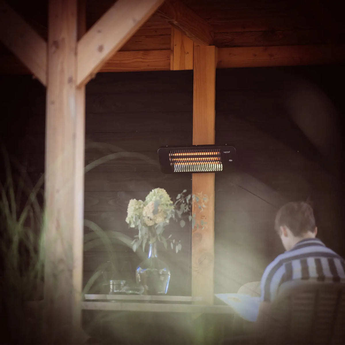 Elektrický terasový ohrievač 2000 W