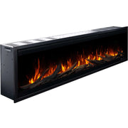 Nástenný elektrický krb Royal Pro – čierny – 180 cm