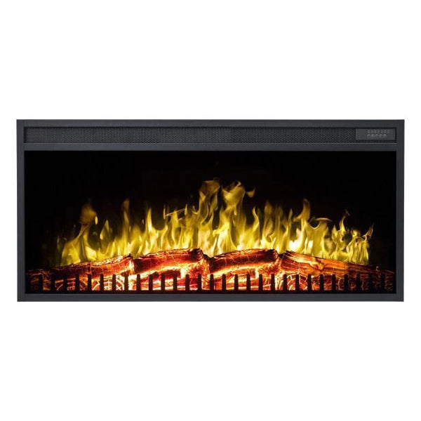 LED Classic vstavaný elektrický krb – 129 cm