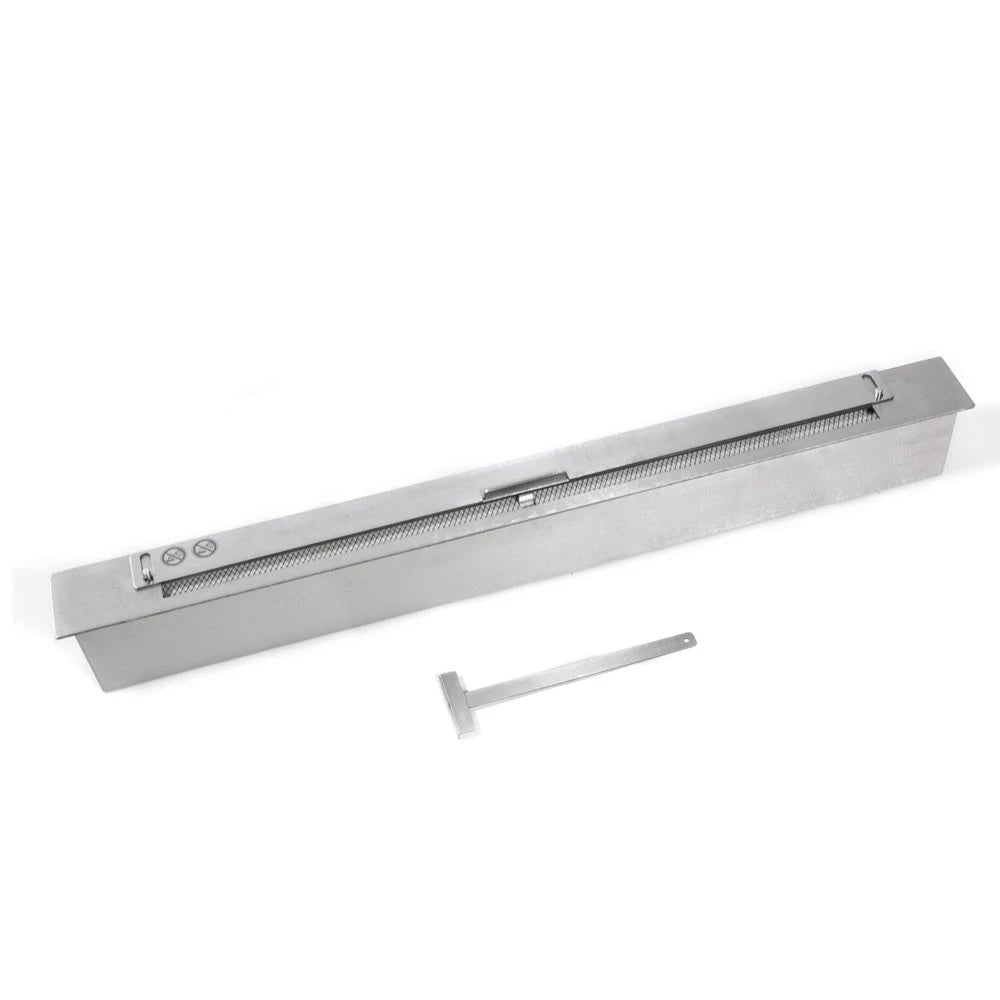 Slimline horák oceľový – 100 cm