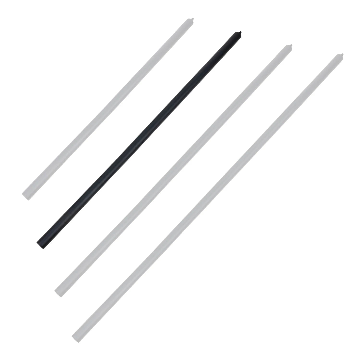 Stropná tyč – 150 cm – čierna