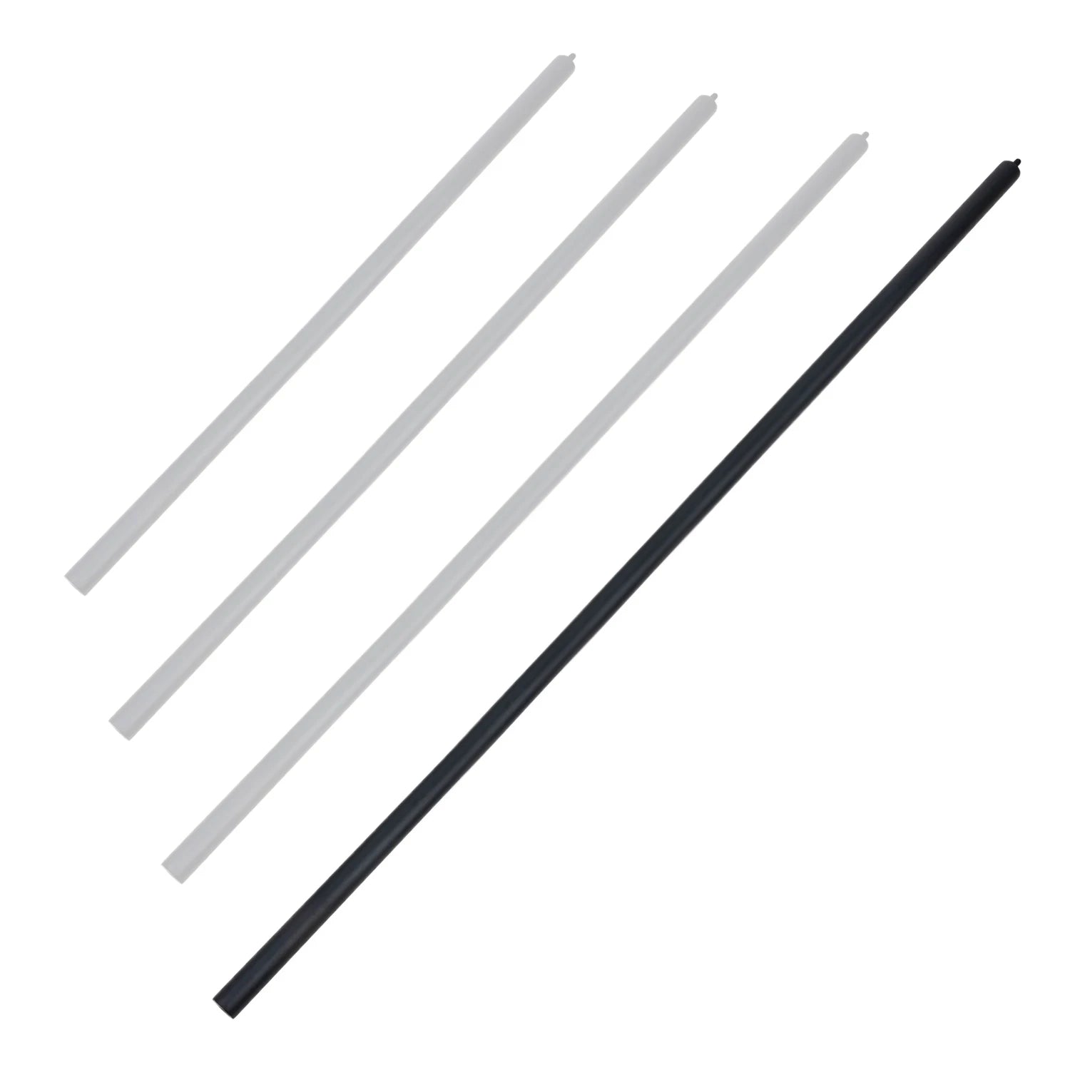 Stropná tyč – 200 cm – čierna