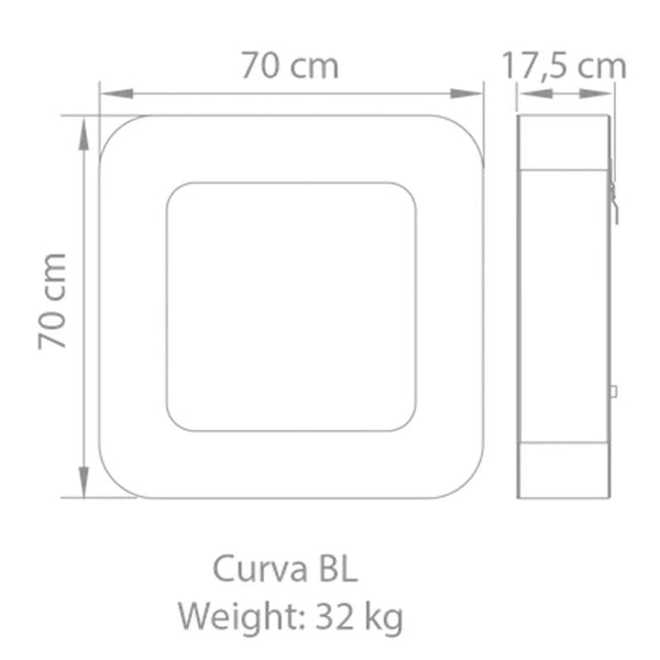 Safretti Curva BL - čierna