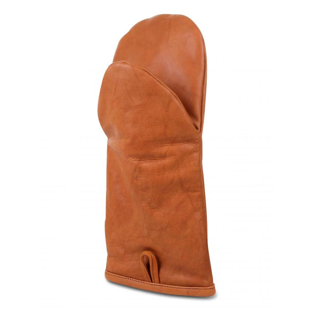 BBQ Glove - Brown Leather - Single