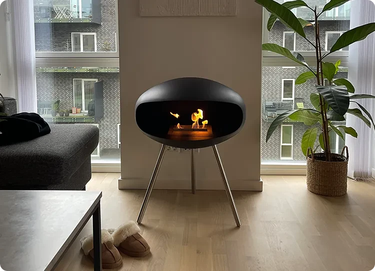 cocoon terra v obývačke