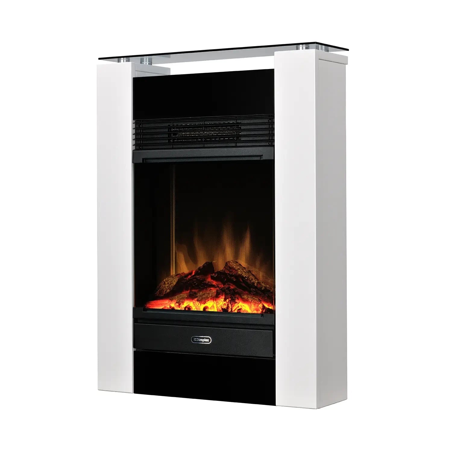 Elektrický krb Dimplex Gisella – biely