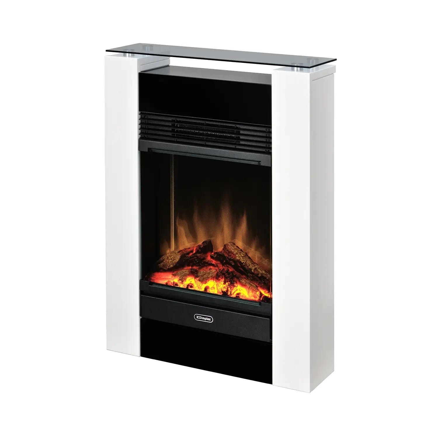 Elektrický krb Dimplex Gisella – biely