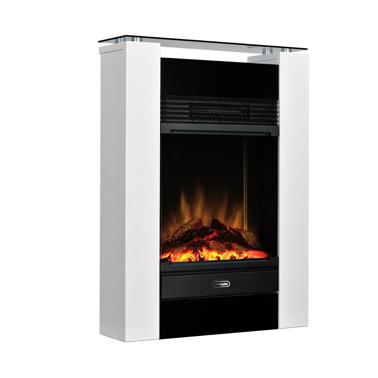 Elektrický krb Dimplex Gisella – biely