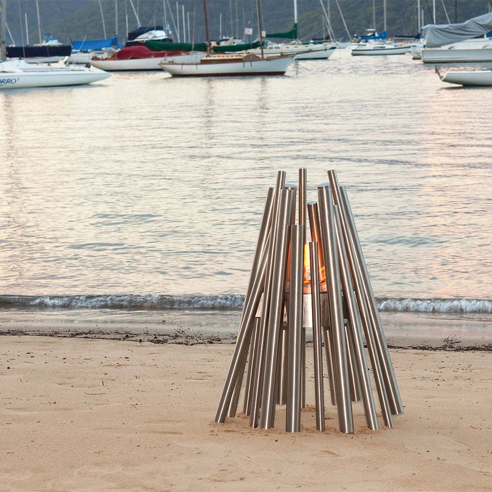 Stix Outdoor – čierny bioetanolový krb