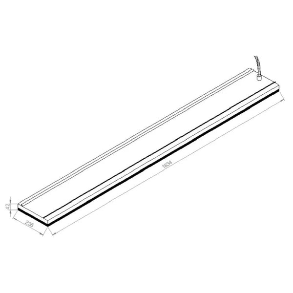 Heatstrip do interiéru 2400 Watt