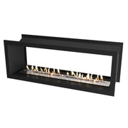 Icon Slimline Firebox FBDS1650 čierny