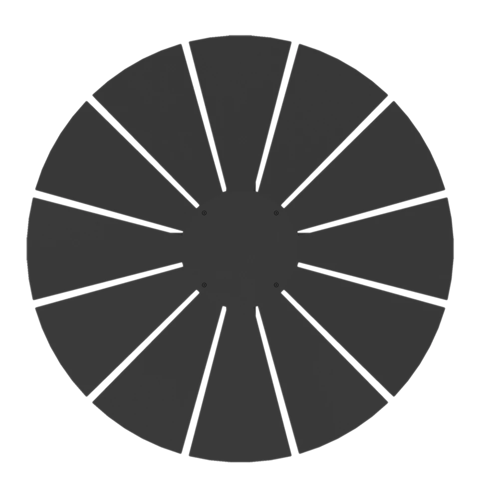 Skien ohnisko – Ø: 68,4 cm