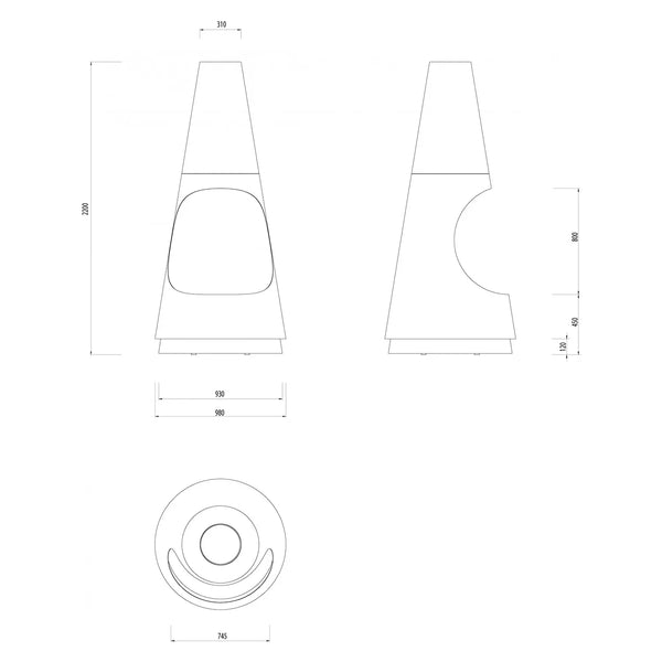 Archimedes - biela