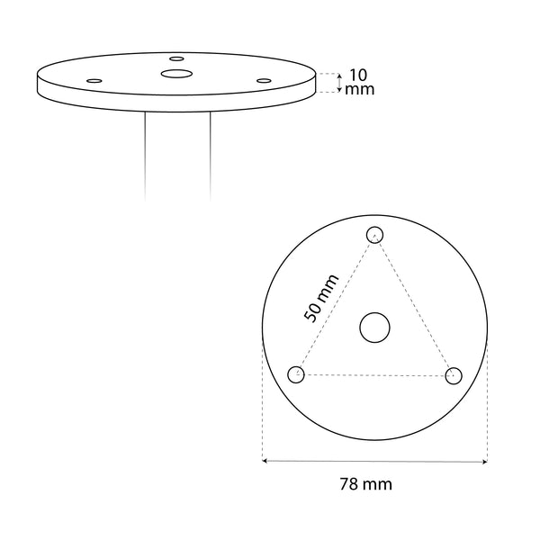 Merkur Ceiling Hanging Bioethanol Fire