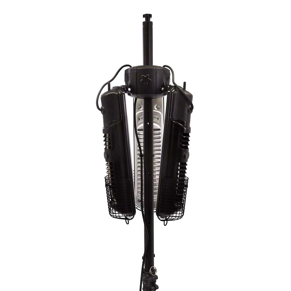 Ohrievač na terasu Model 650-1300-2000 W, čierny