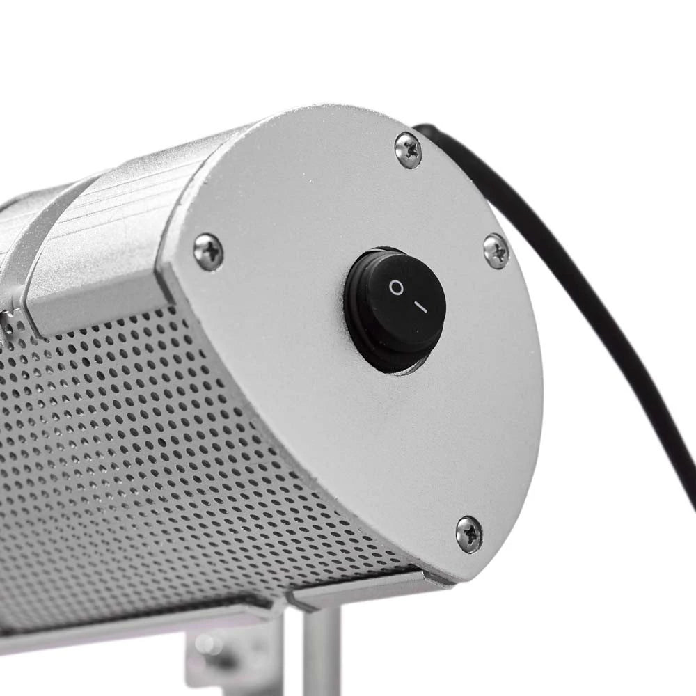 Voľne stojaci terasový ohrievač 1500 W, GT, strieborný