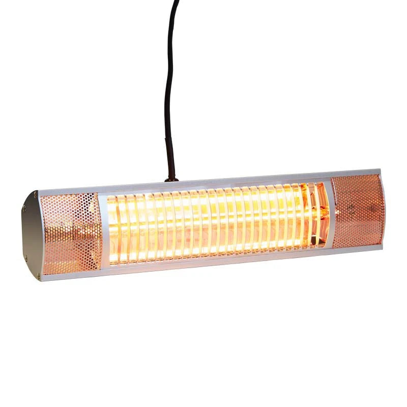 Nástenný ohrievač na terasu 1500 W, GT, 51 cm