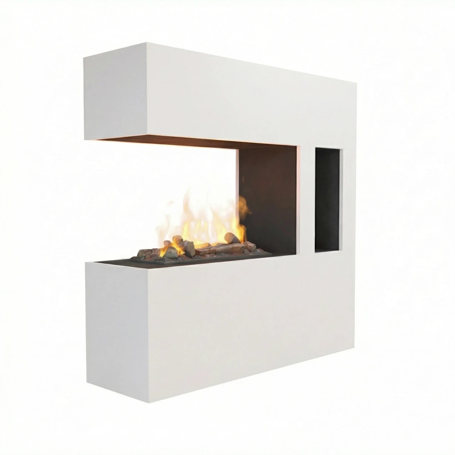 Schiller Pocket White - OMC 600 | Voľne stojaci krb na vodnú paru