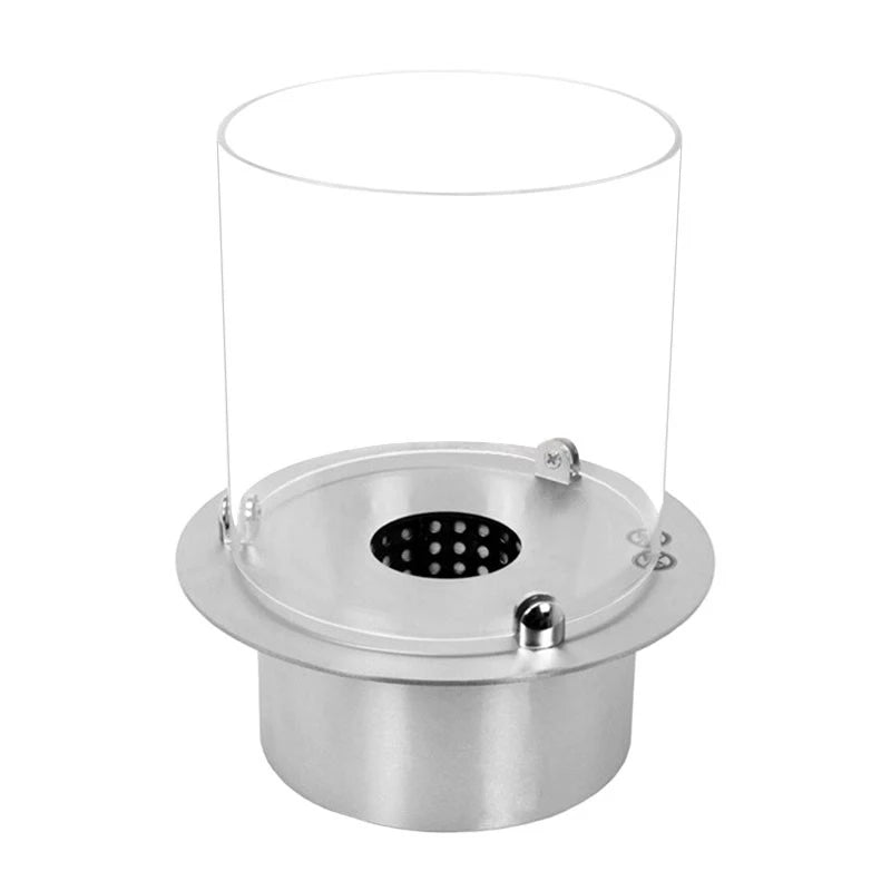 Built-in Bio Fireplace - Round