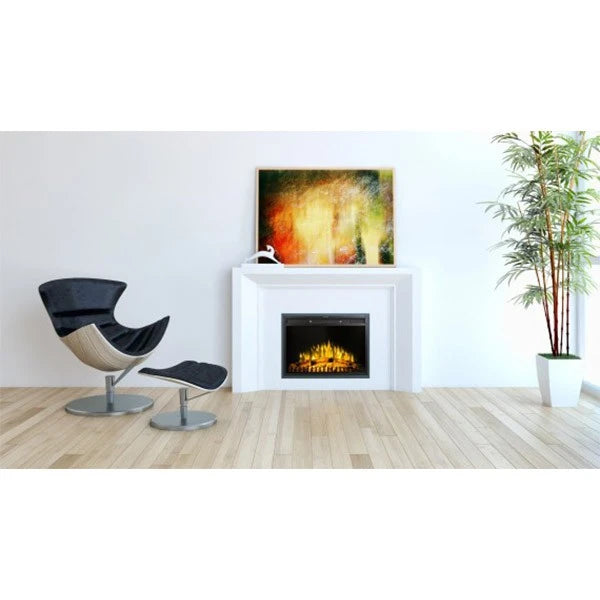 LED Klasický elektrický krb vstavaný – 67 cm