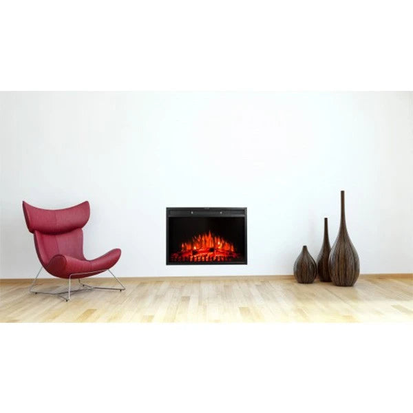 LED Klasický elektrický krb vstavaný – 67 cm