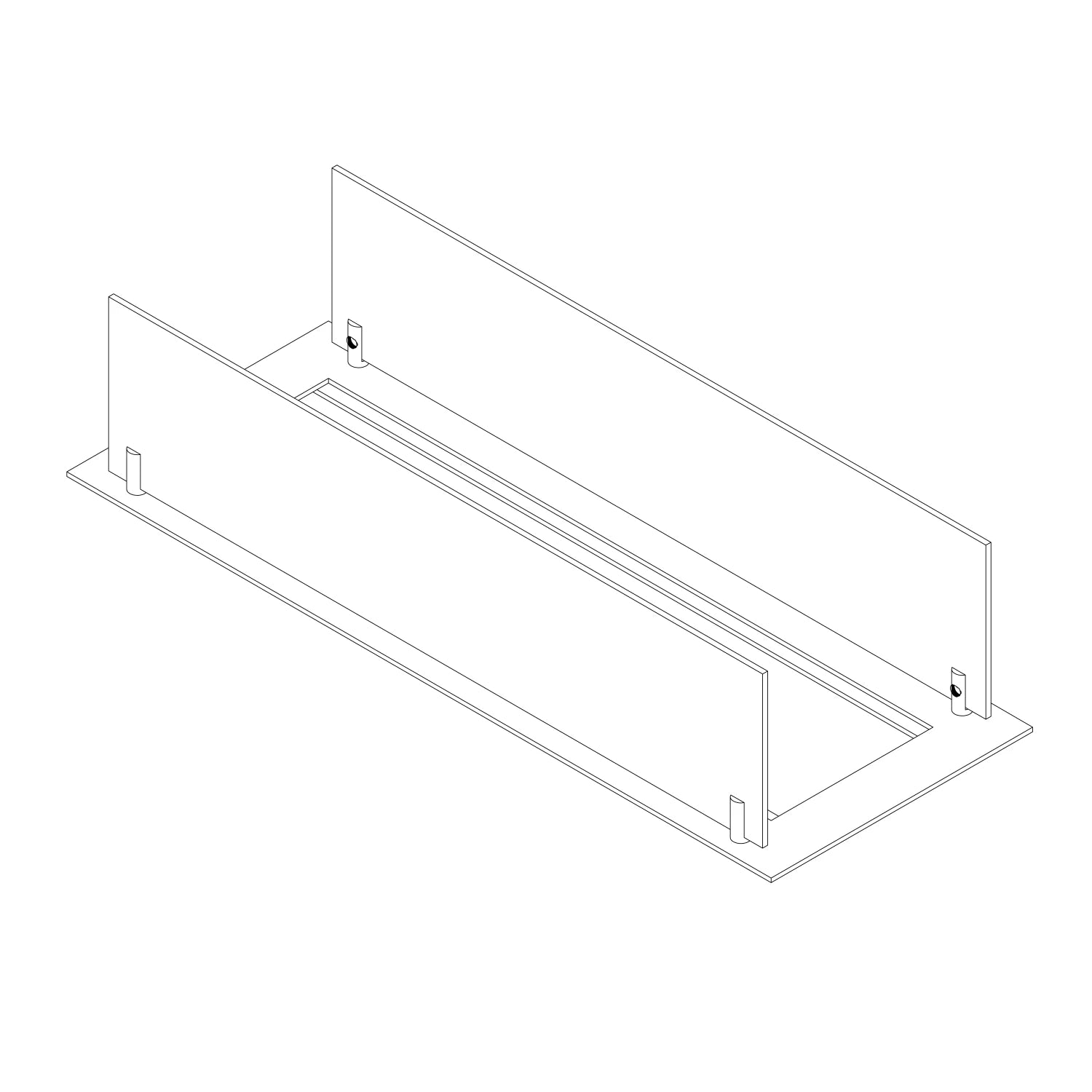 Vstavaný profil – 60 cm