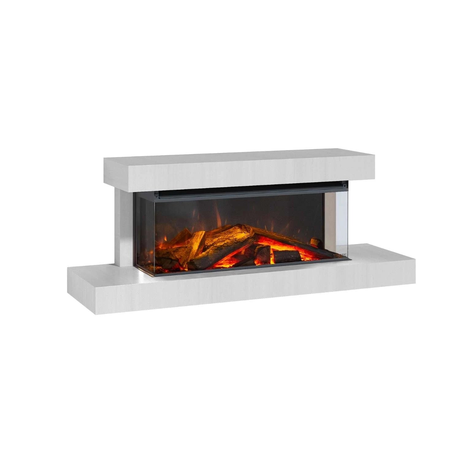 Lumen 870 nástenný elektrický krb – kriedový