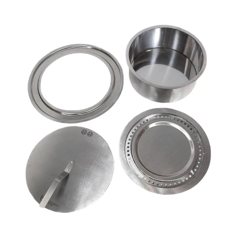 Outdoor Round Bioethanol Burner Insert - 5 Litres