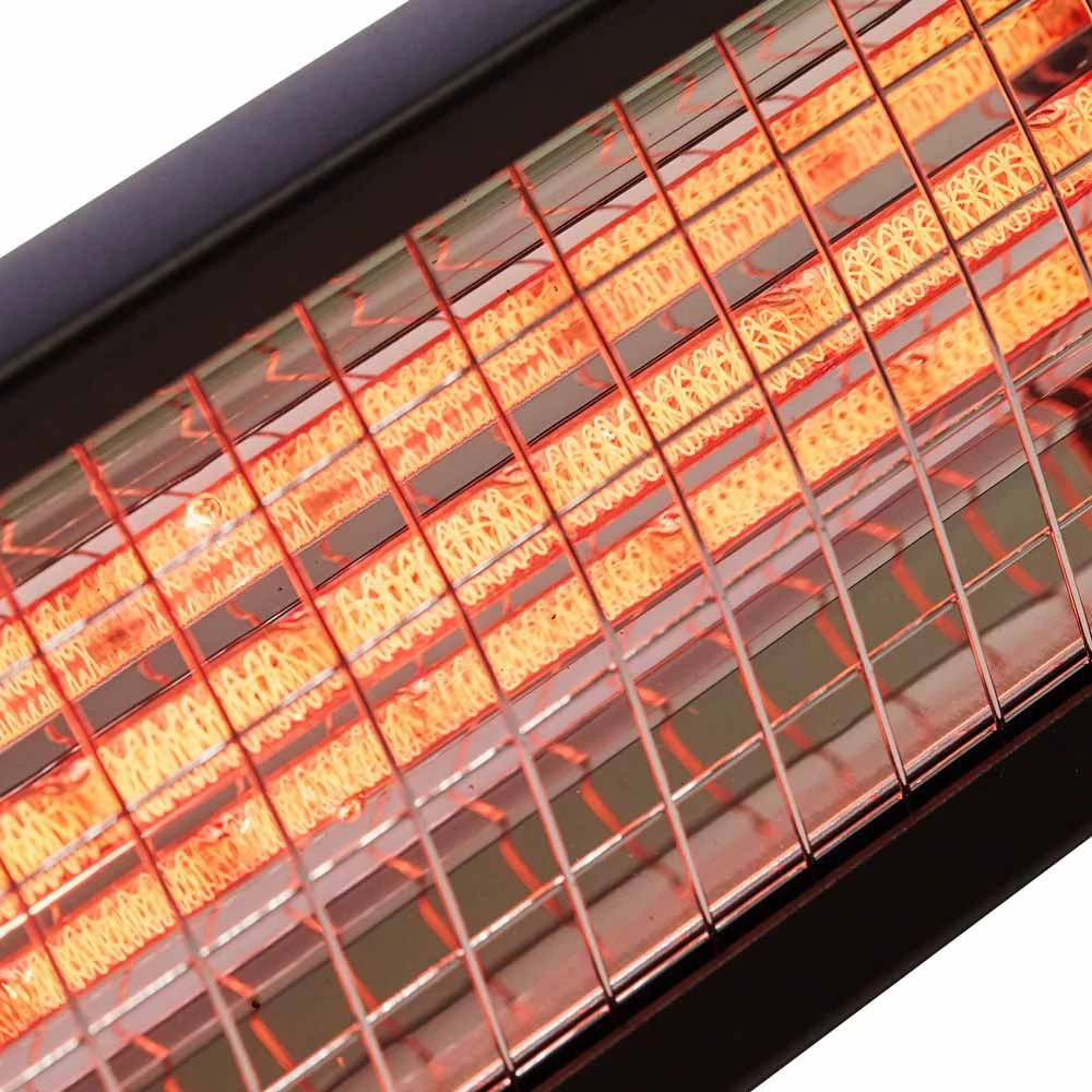 Vonkajší ohrievač Heat1 Eco High-line 1500W v čiernej farbe