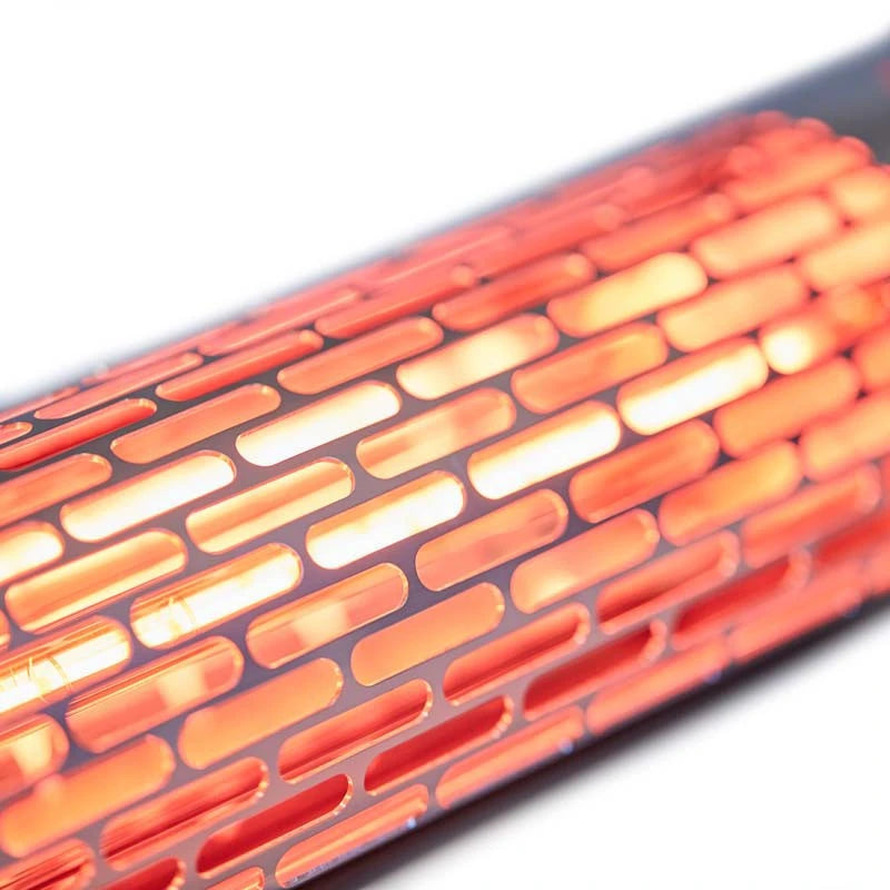 Nástenný ohrievač na terasu 1500 W, GT, čierny