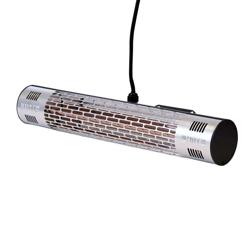 Nástenný ohrievač na terasu 1500 W, GT, čierny