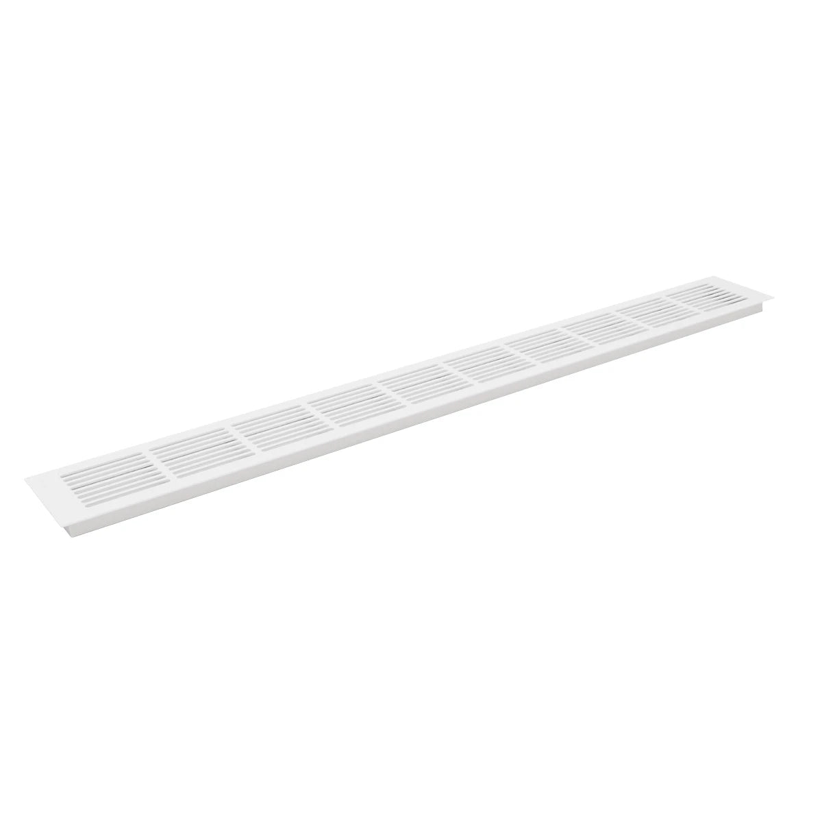 Ventilačná mriežka biela – 100×11 cm – 420 cm²
