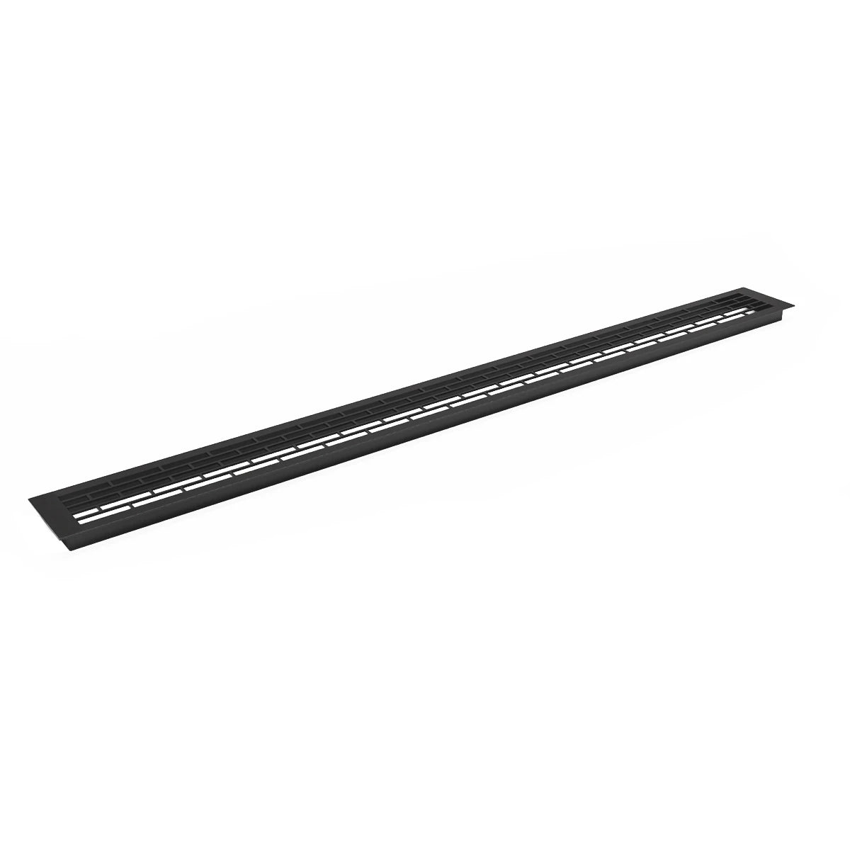 Ventilačná mriežka čierna – 100×9 cm – 450 cm²