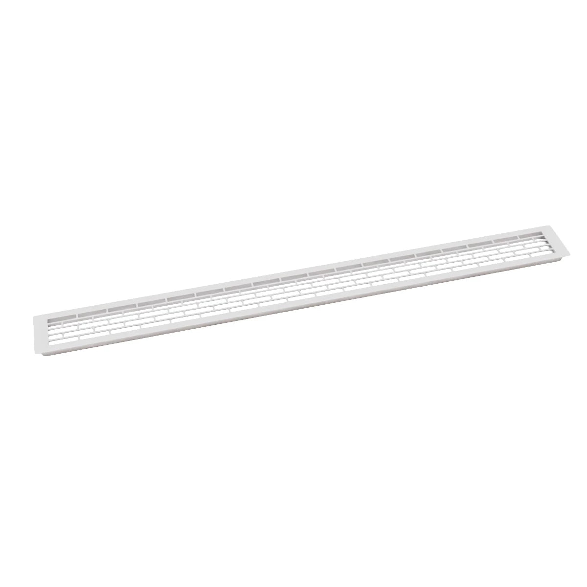 Ventilačná mriežka biela – 100×9 cm – 450 cm²
