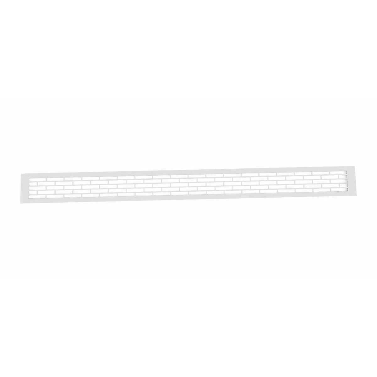Ventilačná mriežka biela – 100×9 cm – 450 cm²