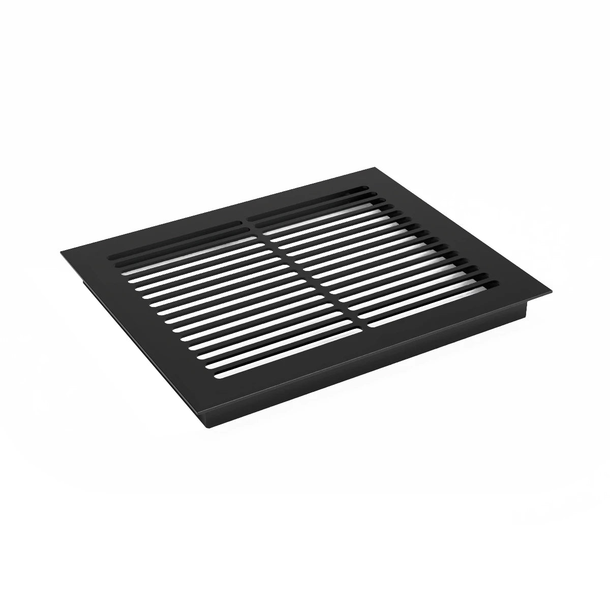 Vetracia mriežka čierna – 25 × 20,5 cm – 210 cm²