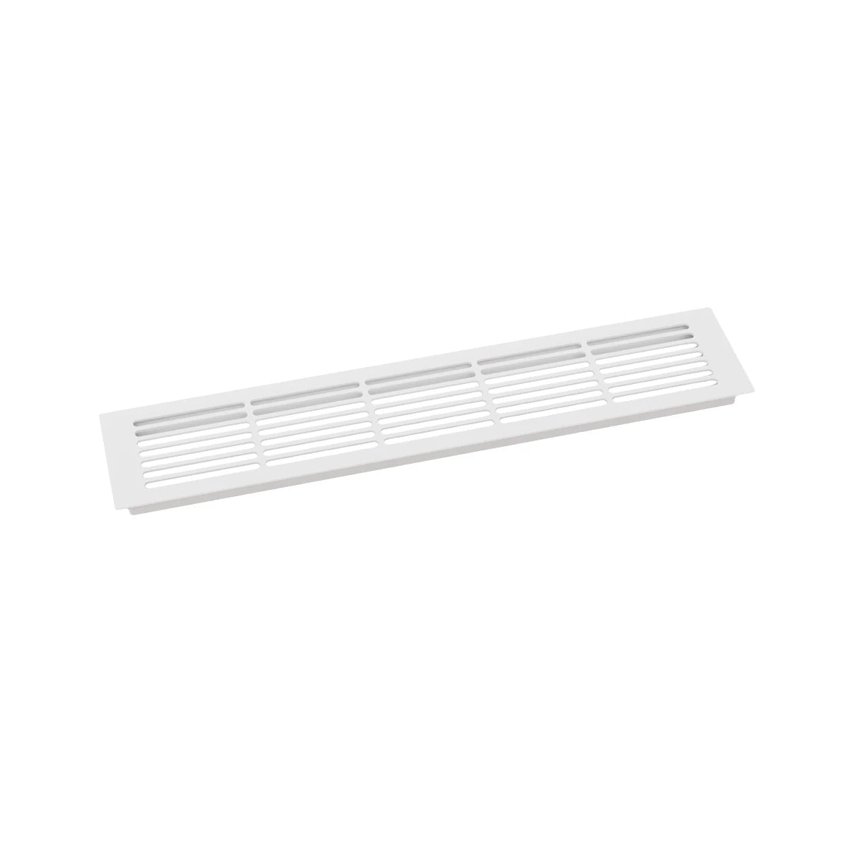 Ventilačná mriežka biela – 50×10 cm – 214 cm²